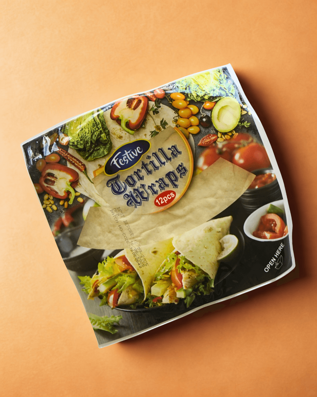 Festive Tortilla Wraps - first locally manufactured in the region